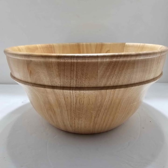 Large Wooden Bowl - Picture 5 of 8